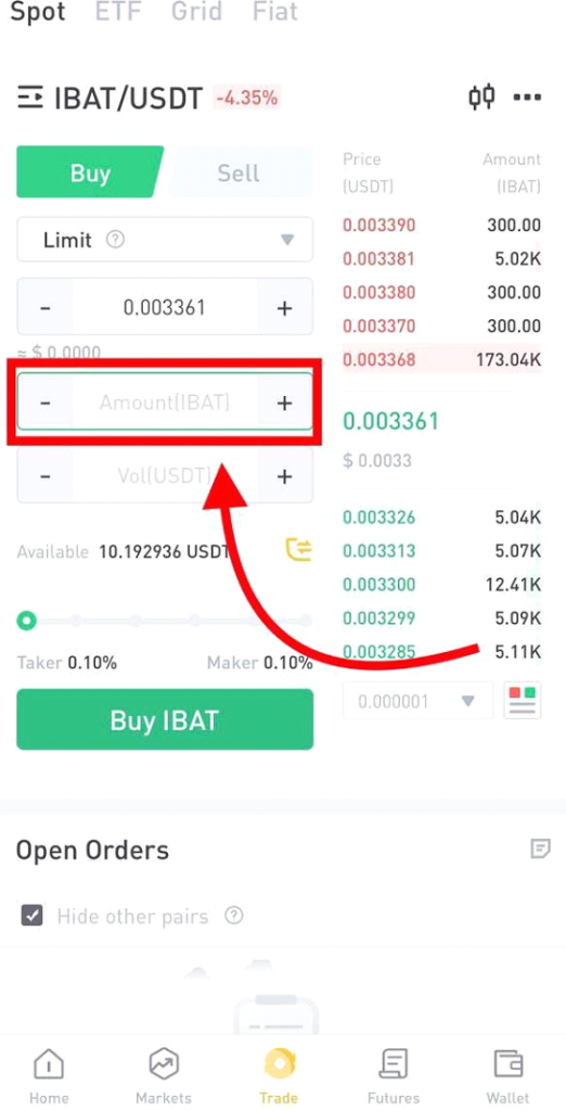 how to buy ibat crypto