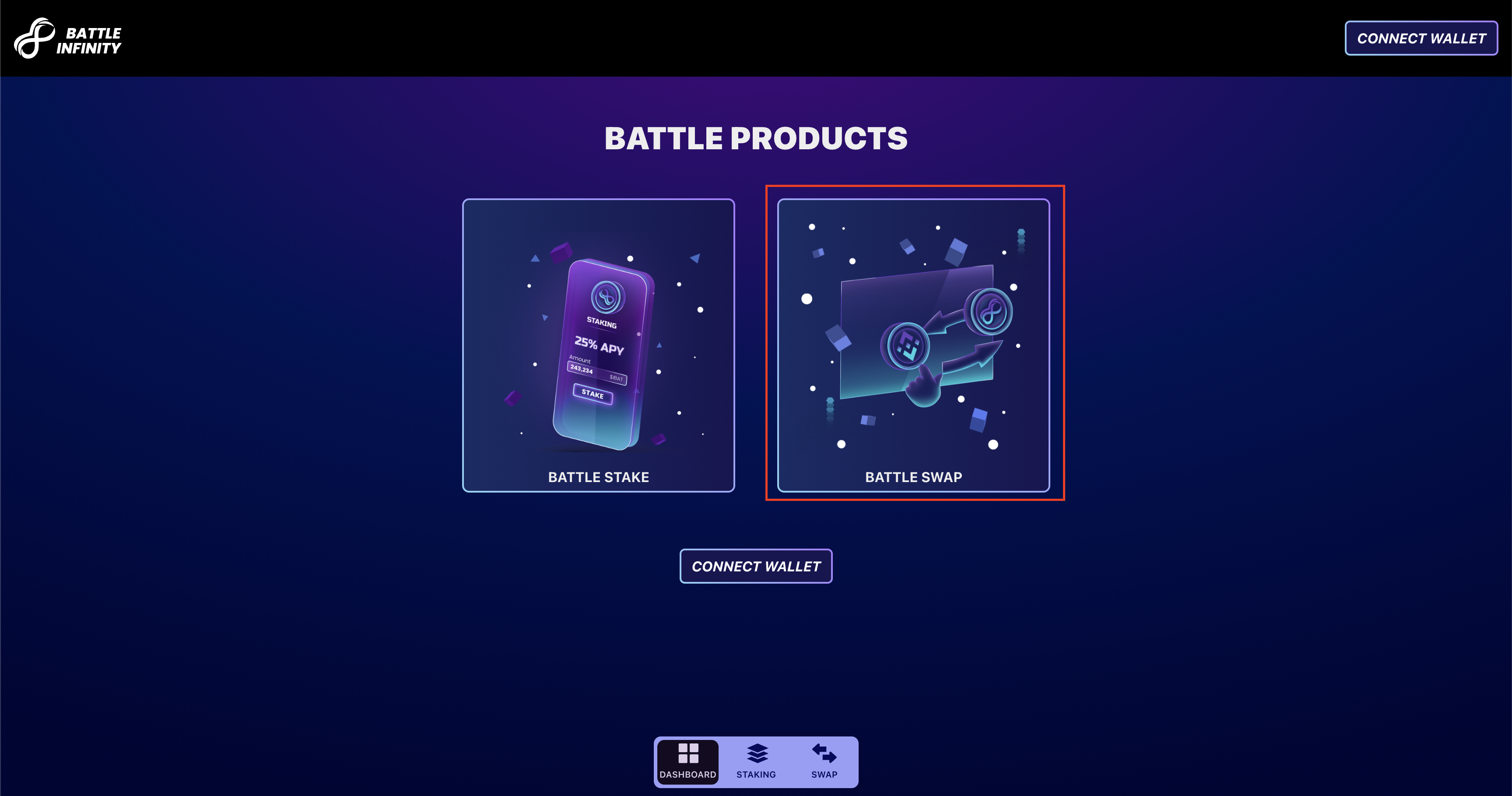 How to use Battle Swap - Battleinfinity